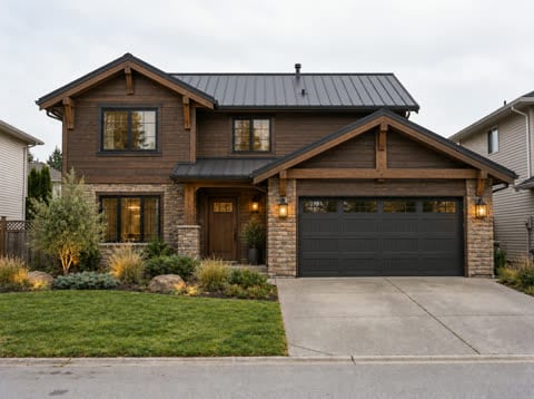 Rustic modern